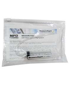 Measure Right 60ml Dosing Plunger & Zipper bag c/w Conversion Chart