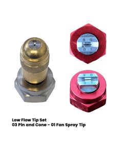 Low Flow Tip Set 03 Pin/Cone, 8001 Fan