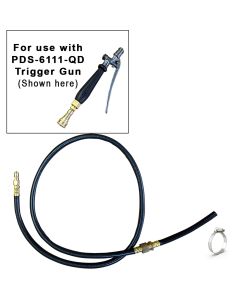 Complete Output Hose Assembly - Pump to Trigger Gun QD Style - Eliminator