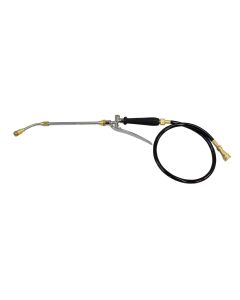 Trigger Gun Metal, 10"-18" Ext. Wand c/w 60" Connection Hose